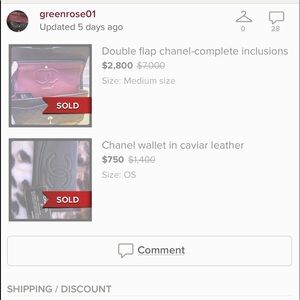 ANOTHER SUCCESSFUL SALES ON POSHMARK:)